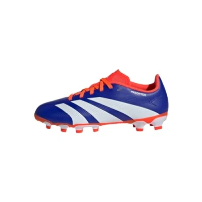 Afbeelding van adidas Performance Predator League MG Unisex Voetbalschoenen met kunststof noppen voor kinderen, Maat: 30, Lucid blue/footwear white/solar red