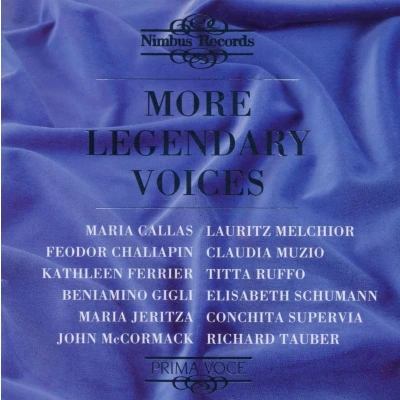 Afbeelding van Various Artists More Legendary Voices (CD)