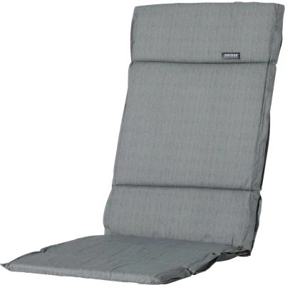 Afbeelding van Madison Tuinstoelkussen fiber 123x50 cm Basic Grey
