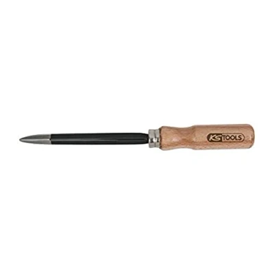 Afbeelding van KS Tools, Raspen + Vijlen, Holle driehoekige schraper, 320mm (32 mm)