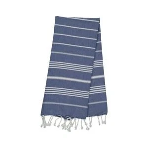 Afbeelding van Kleine Hamamdoek Leyla Royal Blue van Lalay