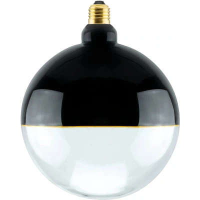 Afbeelding van Segula LED Globe Illusion E27 G190 helder/zwart 6W 1900K dimbaar