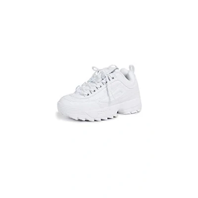 Afbeelding van Fila Strada Disruptor Sneaker voor heren, Wit Navy Rood, 37 EU