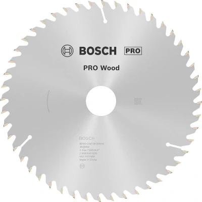 Image de BOSCH 2608640620 Lame de scie circulaire Optiline Wood, 200 x 30 2.8 mm, 48T