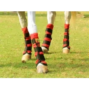 Afbeelding van Horse Armor knockdown leg wraps one size (Insect shield)