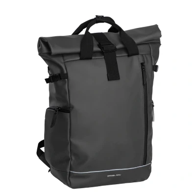 Afbeelding van Daniel Ray Central Rolltop Laptoprugzak Waterproof XL Antraciet