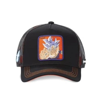 Afbeelding van Capslab Dragon Ball Super Goku trucker Cap CL DBS 1 ULT2, Mannen, Zwart, Pet, maat: One size