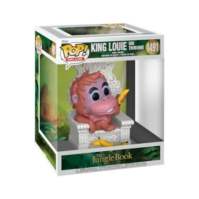 Image de Figurine Funko Pop Deluxe The Jungle Book S2 King Louie on Throne