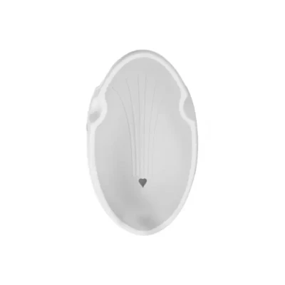 Afbeelding van Shnuggle Newborn Support Badzit White Grey