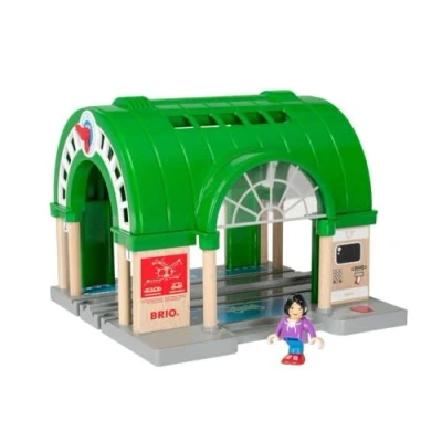 Afbeelding van BRIO Neuer Hauptbahnhof MIT Ticketautomat Speelgoed voor kinderen, Maat: One Size, Multi coloured
