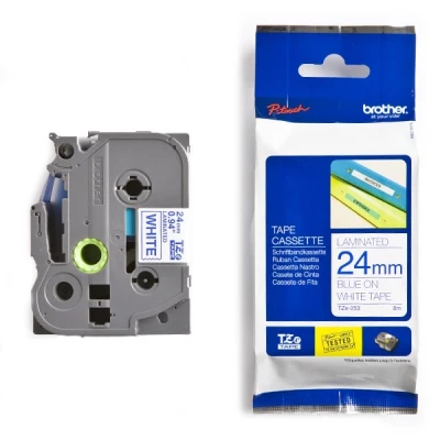 Image de Cassette de ruban pourétiqueteuse Brother Largeur 24 mm