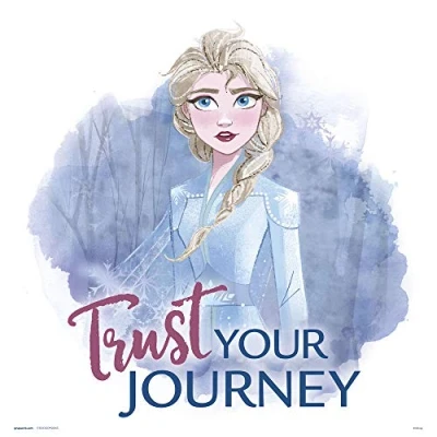Afbeelding van Disney Frozen Art Print 30x30 cm