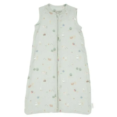 Afbeelding van Little Dutch Slaapzak zomer hydrofiel 90 cm Farm