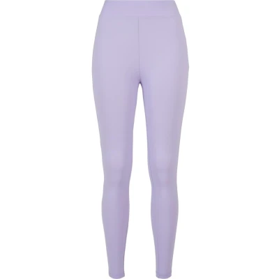 Afbeelding van Urban Classics Ladies HIGH Waist TECH Leggings Legging, Dames, Maat: 5XL, Lavender