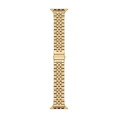 Afbeelding van Michael Kors Strap Bands FOR Apple Horloge accessoires goldcoloured, Heren, Maat: One Size, Gold coloured