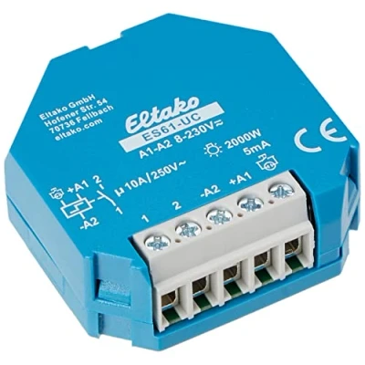 Afbeelding van Eltako ES61 UC Stroomstootschakelaar Inbouw 1x NO 230 V 4 A 2000 W 1 stuk(s)
