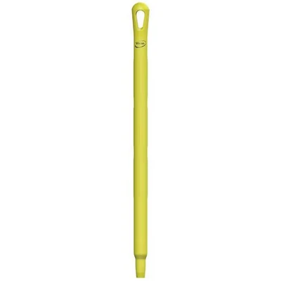 Afbeelding van Vikan Stelen 65cm Hygiene Kunststof Korte Steel 650mm Ø32mm Geel