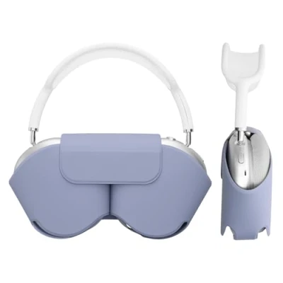 Afbeelding van kwmobile cover voor over ear koptelefoon geschikt Apple AirPods Max Van polyester In lavendel