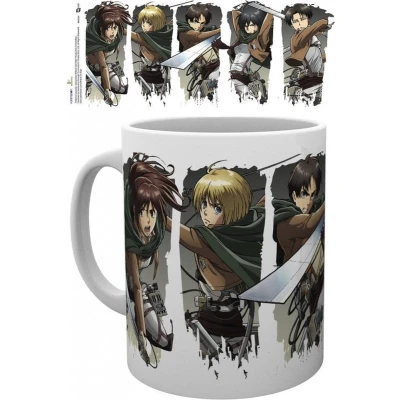 Afbeelding van Attack On Titan Season 2 Character Montage Mok Beker