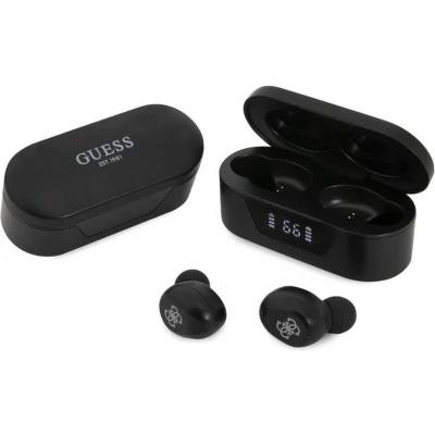 Afbeelding van Guess True Wireless Universele Bluetooth In Ear Oordopjes Zwart