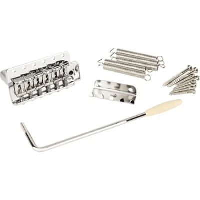 Afbeelding van Fender Vintage/Narrow Strat Tremolo Assembly Chrome Gitaaronderdeel