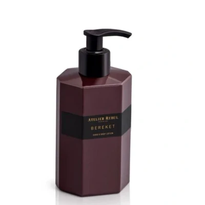 Afbeelding van Bereket Hand &amp; Body Lotion Atelier Rebul (250ml) Natuurlijk Zoete Geur Voor Alle Huidtypes