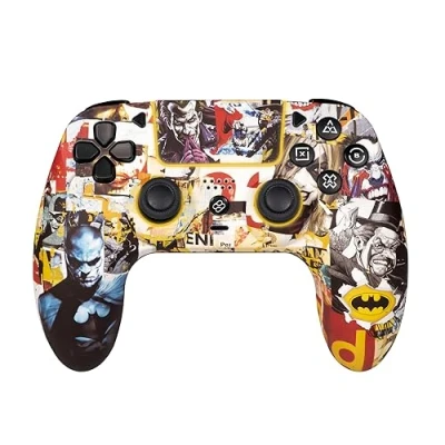 Afbeelding van FR TEC Batman game controller Meerkleurig Bluetooth Gamepad Analoog/digitaal PC en PlayStation 4
