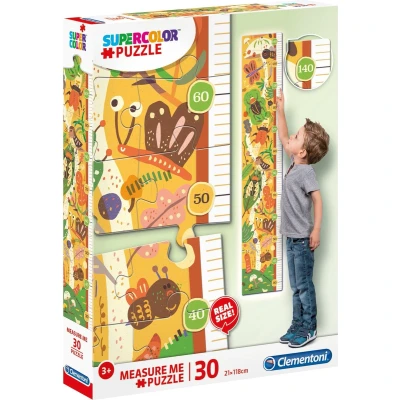 Afbeelding van Clementoni Legpuzzel Measure Me The Bugs&#039; House 30 Stukjes puzzel meetlat kerst kerstcadeau kerstcadeautje
