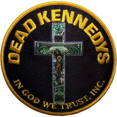 Afbeelding van Dead Kennedys In God We Trust Inc Patch Zwart