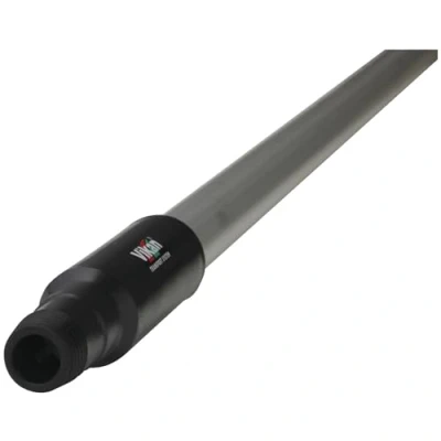 Afbeelding van Vikan Steen with Water passage Transport Aluminum Handle Throughput Hose Barb 1565mm Ø31mm Black