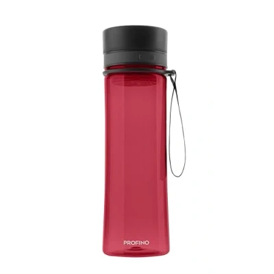 Afbeelding van PROFINO Infuze Lekvrije drinkfles met fruitinzetstuk, 600 ml, fles brede opening voor eenvoudig vullen en reinigen, vaatwasmachinebestendig, transparant, BPA vrij