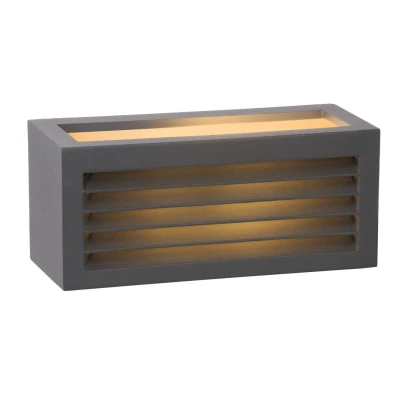 Afbeelding van Lucide DIMO Wandlamp 1xE27 Antraciet
