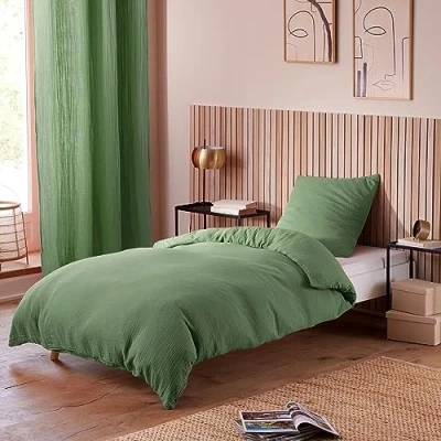 Afbeelding van Univers Décor Amazonie compleet pakket dekbedovertrek voor bed 90 x 190 cm 100% katoen / 57 thread count cm²