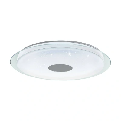 Afbeelding van EGLO connect.z Lanciano Z Smart Plafondlamp Ø 77 cm Wit/Grijs Instelbaar wit licht Dimbaar Zigbee