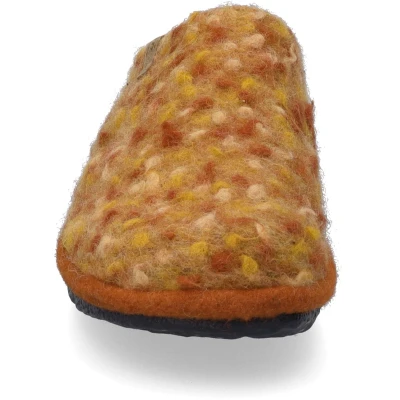 Afbeelding van Josef Seibel Lille 09 Pantoffels, Dames, Maat: 43, Orange multi Textiel