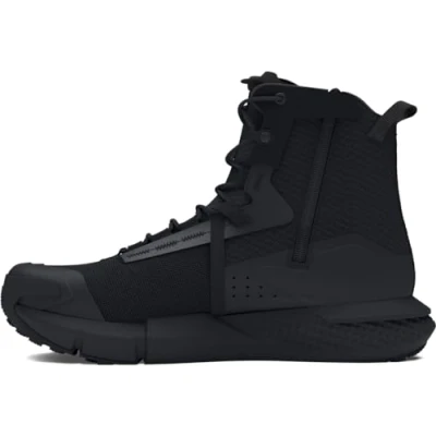 Afbeelding van Under Armour Ua Charged Valsetz Zip Trailschoenen voor heren, zwart/zwart/grijs (Jet Gray)