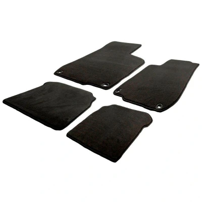 Afbeelding van AutoStyle TM MG505V Vloermatset Velours voor en achter 4 zwart