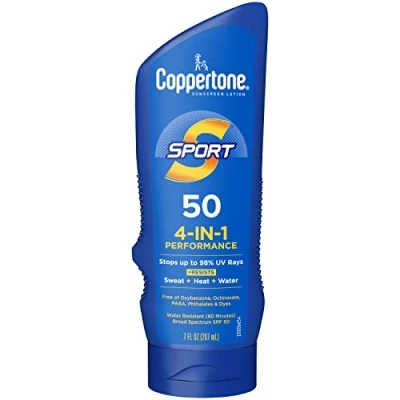 Afbeelding van Coppertone Sport Solar Lotion SPF 50, 237 ml
