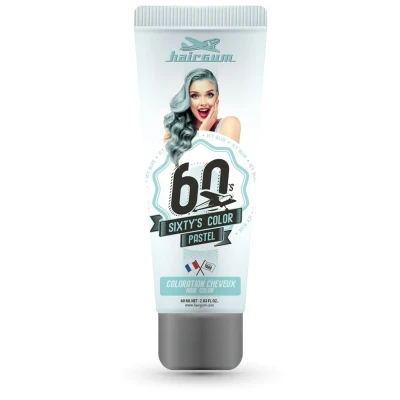 Afbeelding van Hairgum Sixty&#039;s Color Pastel Icy Blue