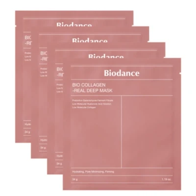 Afbeelding van [Original] BIODANCE Bio Collagen Real Deep Mask 4 stuks (34g 1x4ea)