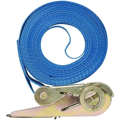 Afbeelding van Pro Plus Spanband met Ratel Blauw 25 mm x 5 meter