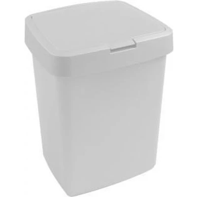 Afbeelding van Sunware Delta prullenbak klep 10L wit 25,1 x 21,7 32,6 cm