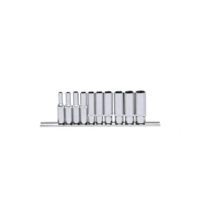 Afbeelding van KS TOOLS 918.0610 Doppenset Chroom vanadium staal 1/4