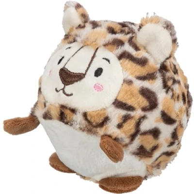 Afbeelding van Knuffel voor honden Trixie Polyester Pluche Natuurlijk rubber Luipaard 13 cm