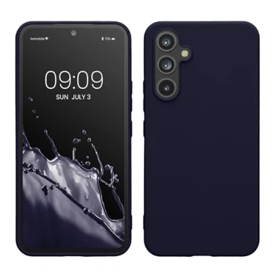 Afbeelding van kwmobile telefoonhoesje geschikt voor Samsung Galaxy A54 5G Hoesje smartphone Back cover in deep ocean