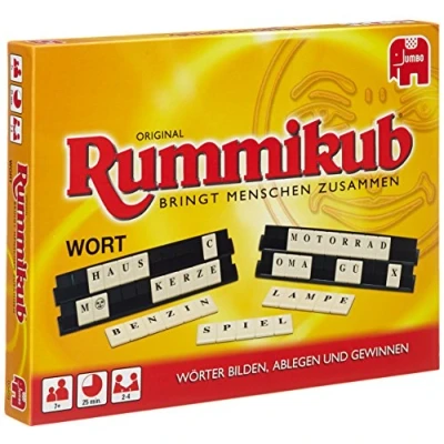 Afbeelding van Jumbo Spiele GmbH Word Rummikub: het letterspel gebaseerd op beroemde spelprincipe Rummikub voor 2 4 spelers vanaf 8 jaar