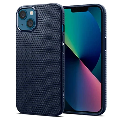 Image de Spigen Liquid Air iPhone 13 étui téléphone mobile (Navy) ACS03520