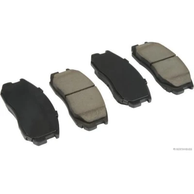 Afbeelding van NIPPARTS J3605032 Remblokkenset Vooras Niet geschikt voor slijtage waarschuwingscontact MITSUBISHI: COLT 5, Lancer 5 Limousine, 4