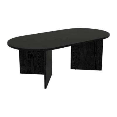 Afbeelding van Vente unique Salontafel Zwart TOPANIA L 120 cm x H 39.6 D 60
