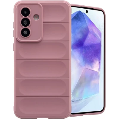 Afbeelding van imoshion Hoesje Geschikt voor Samsung Galaxy A56 / A36 Siliconen EasyGrip Backcover Paars